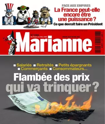 Marianne N°1298 Du 27 Janvier 2022  [Magazines]