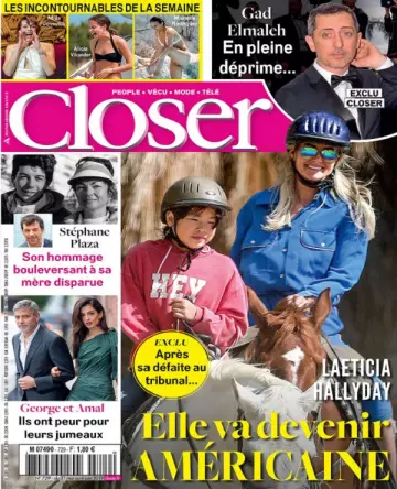 Closer N°729 Du 31 Mai 2019  [Magazines]