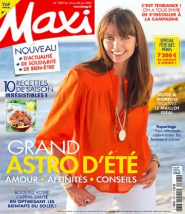 Maxi N°1807 Du 14 au 20 Juin 2021  [Magazines]