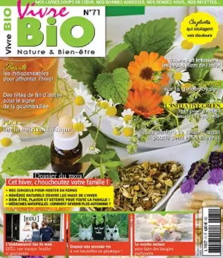 Vivre Bio N°71 – Novembre-Décembre 2020 [Magazines]
