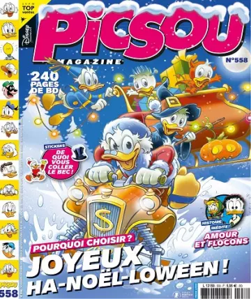 Picsou Magazine N°558 – Novembre-Décembre 2021 [Magazines]