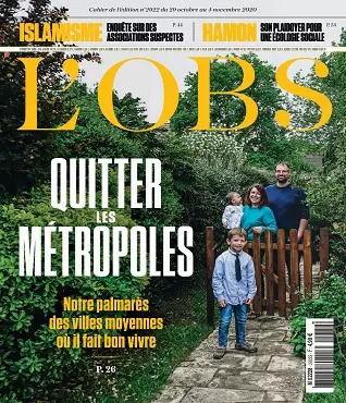 L’Obs N°2922 Du 29 Octobre 2020  [Magazines]