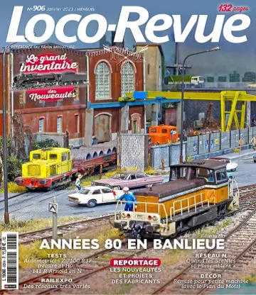 Loco-Revue N°906 – Janvier 2023  [Magazines]