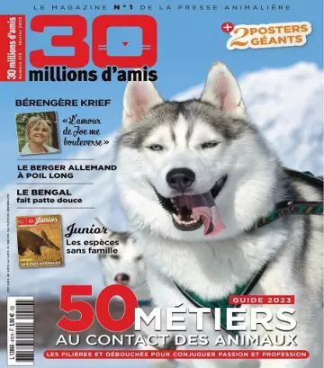 30 Millions d’Amis N°416 – Février 2023  [Magazines]