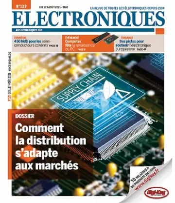 Electroniques N°127 – Juillet-Août 2021 [Magazines]