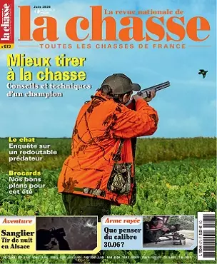 La Revue Nationale De La Chasse N°873 – Juin 2020 [Magazines]