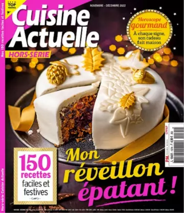 Cuisine Actuelle Hors Série N°167 – Novembre-Décembre 2022  [Magazines]