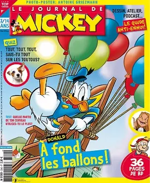 Le Journal De Mickey N°3539 Du 22 Avril 2020  [Magazines]