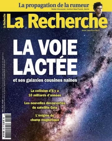 La Recherche N°546 – Avril 2019  [Magazines]