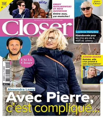 Closer N°912 Du 2 au 8 Décembre 2022  [Magazines]