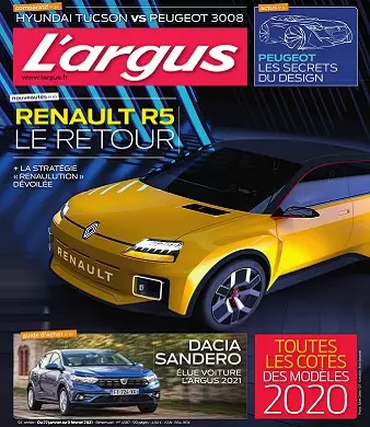 L’Argus N°4587 Du 27 Janvier 2021  [Magazines]
