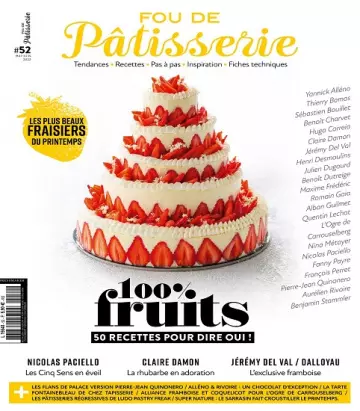 Fou De Pâtisserie N°52 – Mai-Juin 2022  [Magazines]