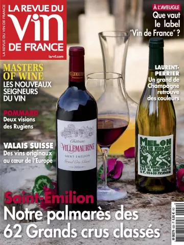 La Revue Du Vin De France N°629 – Mars 2019 [Magazines]