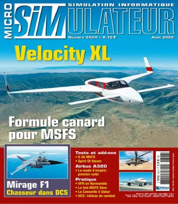 Micro Simulateur N°343 – Août 2022  [Magazines]