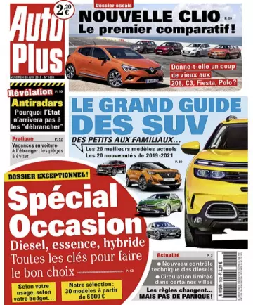 Auto Plus N°1608 Du 28 Juin 2019  [Magazines]