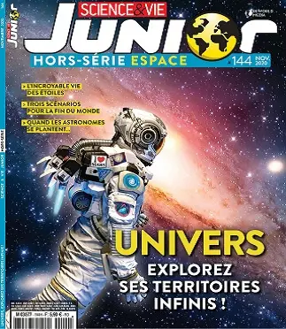 Science et Vie Junior Hors Série N°144 – Novembre 2020  [Magazines]