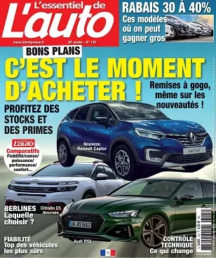 L’Essentiel De L’Auto N°125 – Juillet-Septembre 2020 [Magazines]