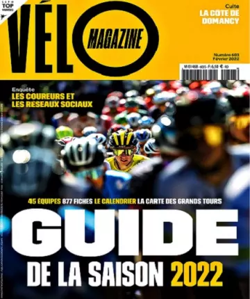 Vélo Magazine N°603 – Février 2022 [Magazines]