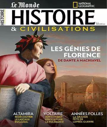 Le Monde Histoire et Civilisations N°77 – Novembre 2021 [Magazines]
