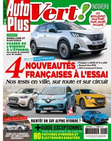 Auto Plus Vert - Janvier-Mars 2020  [Magazines]