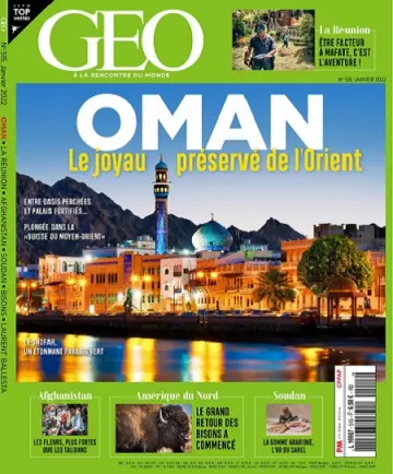 Geo N°515 – Janvier 2022  [Magazines]