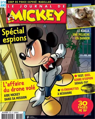 Le Journal de Mickey N°3526 Du 15 Janvier 2020  [Magazines]
