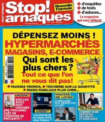 Stop Arnaques N°140 – Juin-Août 2021  [Magazines]