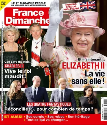 France Dimanche N°3968 Du 16 au 22 Septembre 2022  [Magazines]