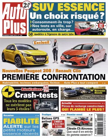 Auto Plus N°1592 Du 8 au 14 Mars 2019  [Magazines]