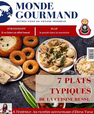 Monde Gourmand N°13 Du 6 Septembre 2020 [Magazines]