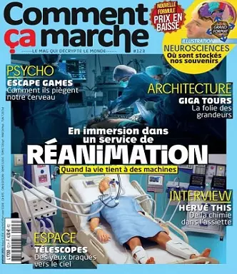 Comment Ça Marche N°123 – Janvier 2021  [Magazines]