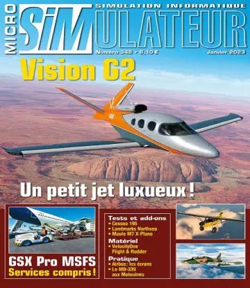 Micro Simulateur N°348 – Janvier 2023  [Magazines]