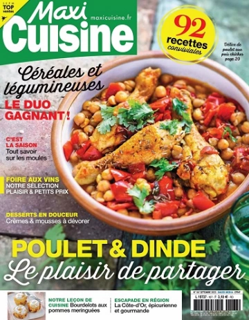 Maxi Cuisine N°167 – Septembre 2023  [Magazines]