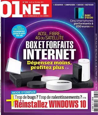 01Net N°938 Du 7 au 20 Octobre 2020  [Magazines]