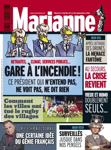 Marianne - 20 Septembre 2019  [Magazines]