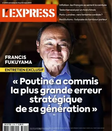 L’Express N°3740 Du 9 au 15 Mars 2023  [Magazines]
