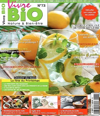 Vivre Bio N°73 – Mars-Avril 2021 [Magazines]