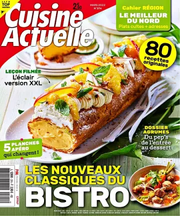 Cuisine Actuelle N°374 – Mars 2022 [Magazines]