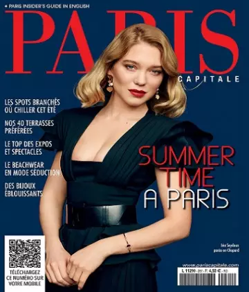 Paris Capitale N°287 – Juillet-Août 2021  [Magazines]