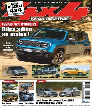 4×4 Magazine N°436 – Novembre 2020-Janvier 2021  [Magazines]
