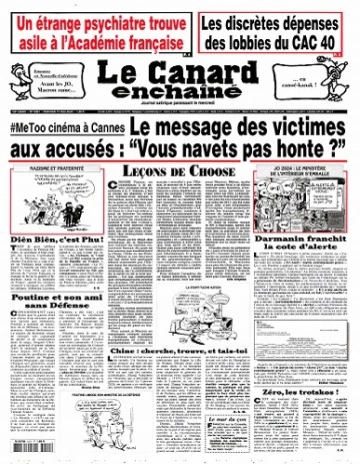 Le Canard Enchaîné N°5401 Du 15 au 21 Mai 2024 [Journaux]