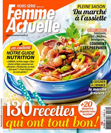 Femme Actuelle Hors Série Cuisine N°68 – Mars 2019  [Magazines]