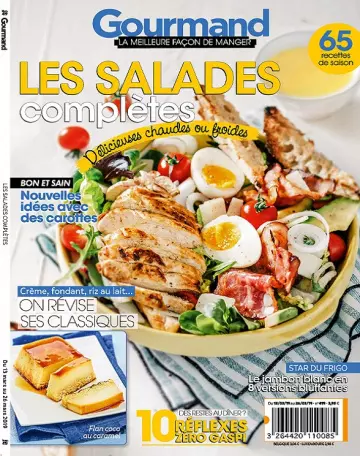 Gourmand N°419 Du 13 au 26 Mars 2019  [Magazines]