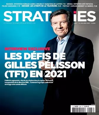 Stratégies N°2067 Du 14 Janvier 2021  [Magazines]