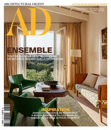 AD Architectural Digest N°169 – Novembre-Décembre 2021  [Magazines]