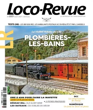 Loco-Revue N°889 – Août 2021  [Magazines]