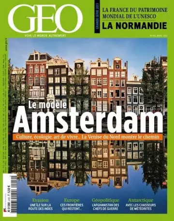 GEO France N°410 - Le Modèle Amsterdam  [Magazines]