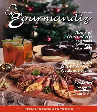 Gourmandiz N°6 – Décembre 2020 [Magazines]