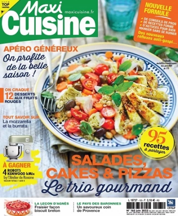 Maxi Cuisine N°165 – Juin 2023  [Magazines]