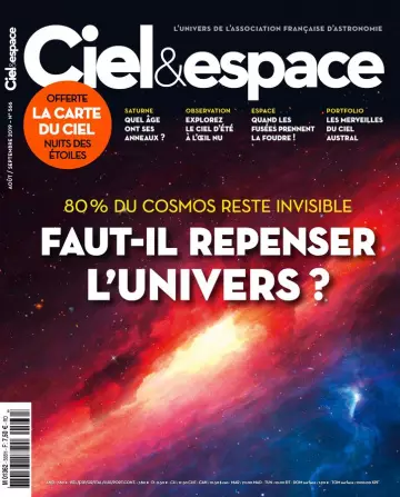Ciel Et Espace N°566 - Août-Septembre 2019  [Magazines]
